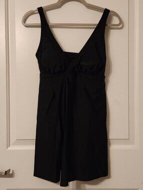 NWT Kona Sol Swim Dress in Black